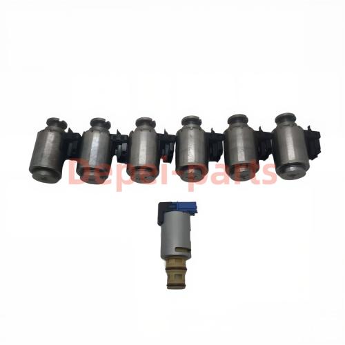 8‑Piece 10R140 Transmission Solenoid Valve Set, Fits 2020‑2026 Ford F250 F350 F450 F550 6.2L, 6.7L, 7.3L; OEM Numbers: JL3Z‑7A100‑C, LC3Z‑7A100‑J, LC3Z‑7A100‑G
